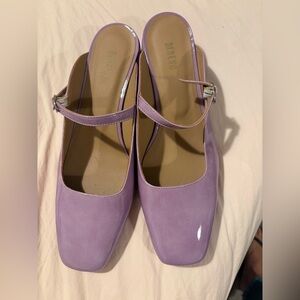 Maeve Lilac Slingback Mules